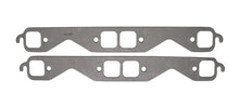 Load image into Gallery viewer, SCE GASKETS 411180 - SBC Exhaust Gasket Set Square Port image