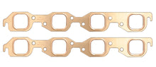 Load image into Gallery viewer, SCE GASKETS 4113 - 1.875 x 1.800 BBC Copper Embossed Exhaust Gasket image