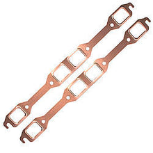Load image into Gallery viewer, SCE GASKETS 4164 - 1.650 x 1.200 BB Mopar Copper Embossed Exh Gskt image