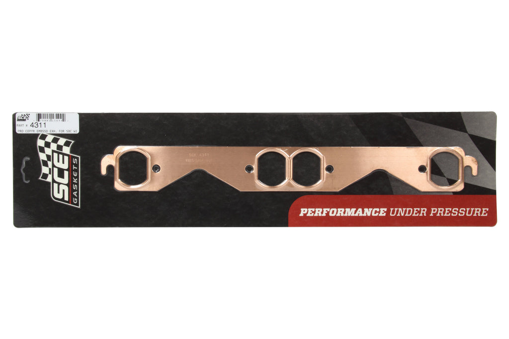 SCE GASKETS 4311 - SBC Copper Exhausts Gasket image