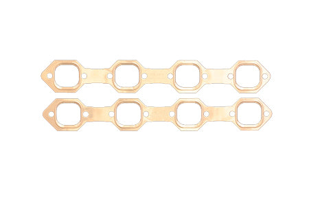 SCE GASKETS 4636 - Copper Exhaust Gaskets - SBF w/EDE 7721 Heads image