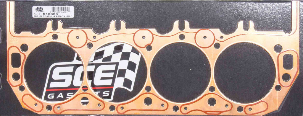SCE GASKETS S136262 - BBC ISC Titan Copper Head Gskt 4.630 x .062 image