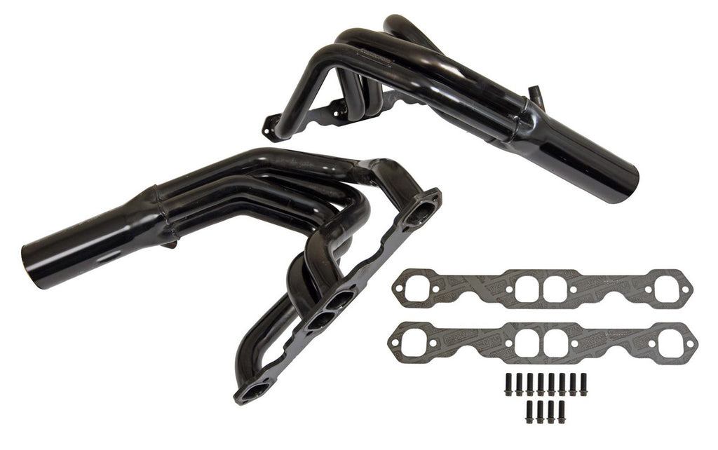 SCHOENFELD 1346 - SBC Header Truck Pull Fender Well Exit 1-3/4in image