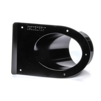 SCHOENFELD 350TSB-45 - Tail Pipe Saver 3-1/2in Single Outlet Black 45 image