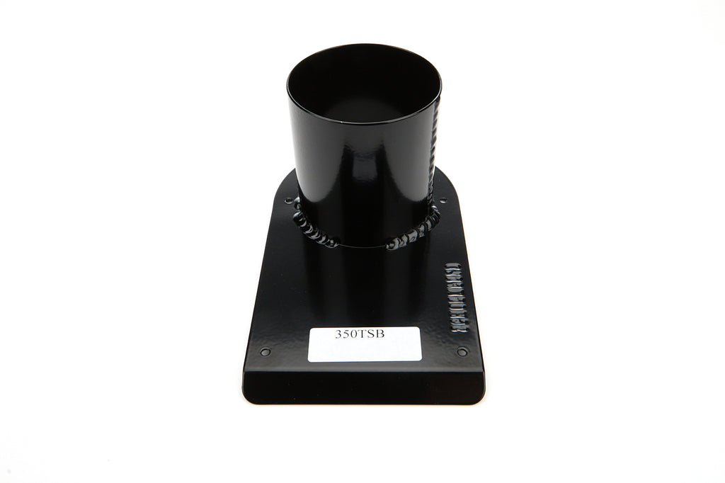 SCHOENFELD 350TSB - Tail Pipe Saver 3-1/2in Single Outlet Black image