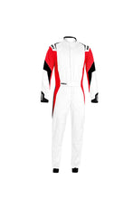 Load image into Gallery viewer, SPARCO 001144B54BRNR - Comp Suit White/Red Medium/Large image