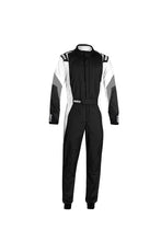 Load image into Gallery viewer, SPARCO 001144B56NBGR - Comp Suit Black/Grey Large image