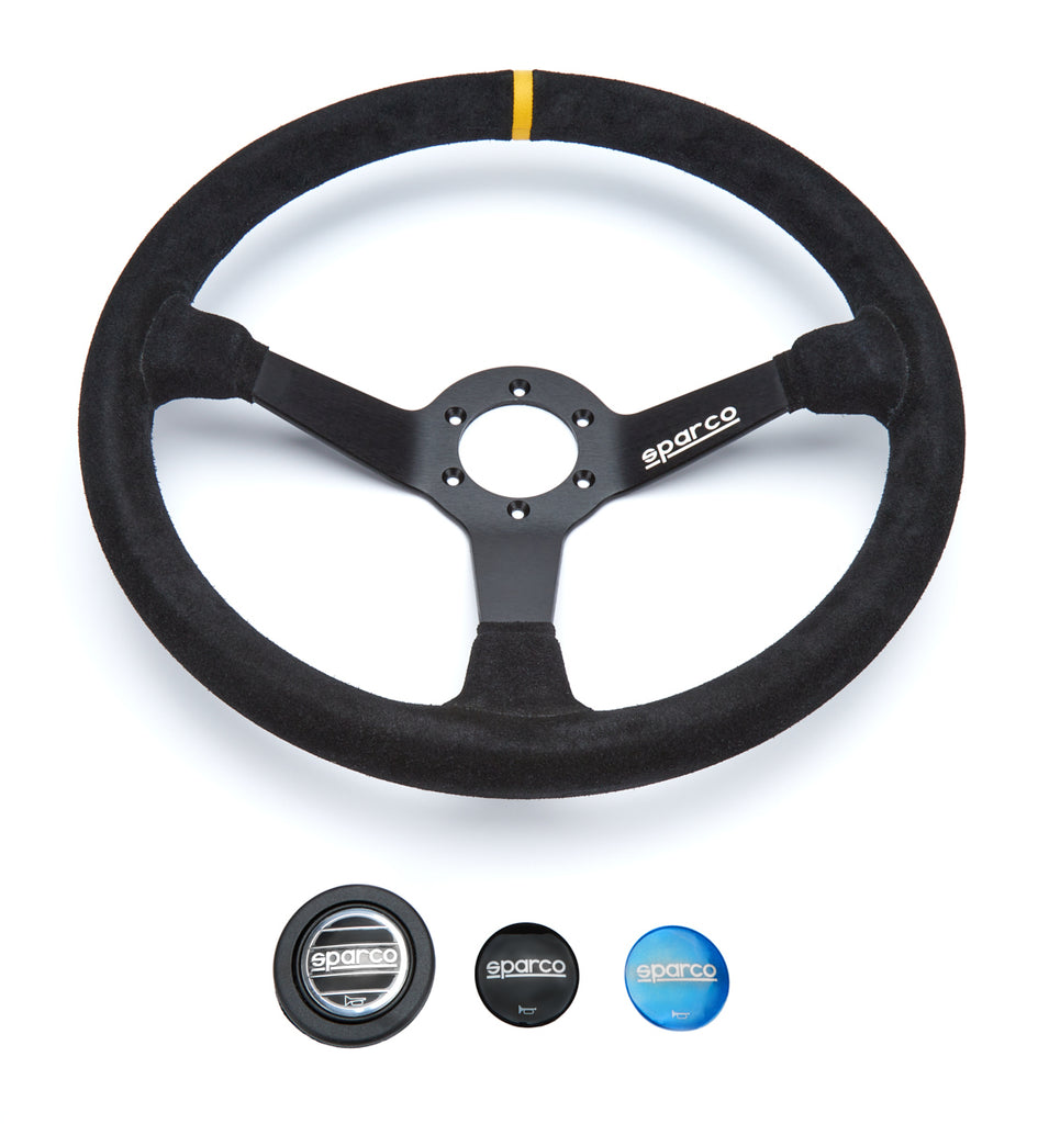SPARCO 015R368MSN - Steering Wheel 368 Black Suede image