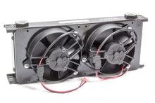 Load image into Gallery viewer, SETRAB OIL COOLERS FP920M22I - Series-9 Oil Cooler -20 Row w/ Dual 12 Volt Fans image