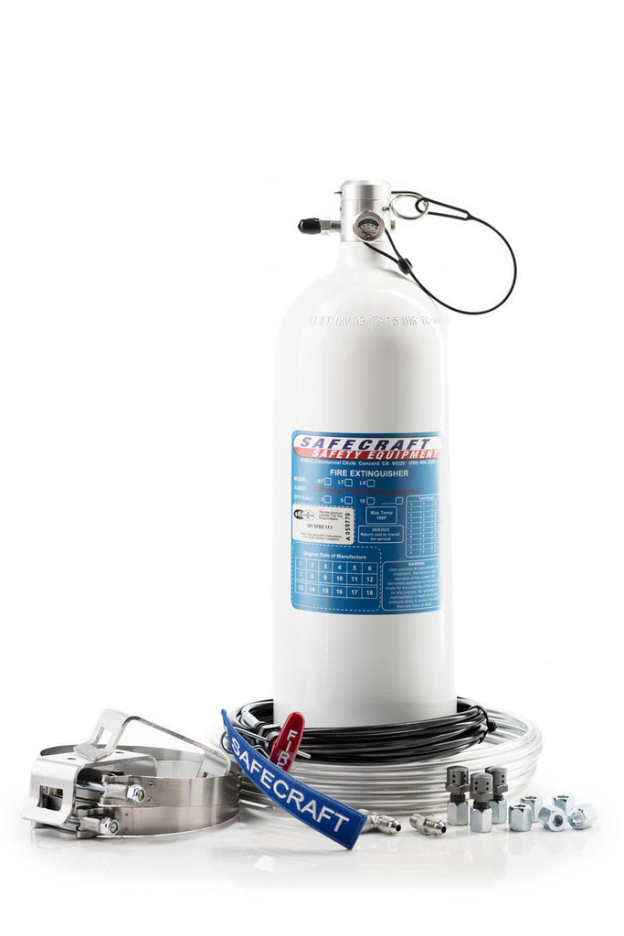 SAFECRAFT LT10JAB - 10 Lb Fire System Novec Pull Cable Drag Race image