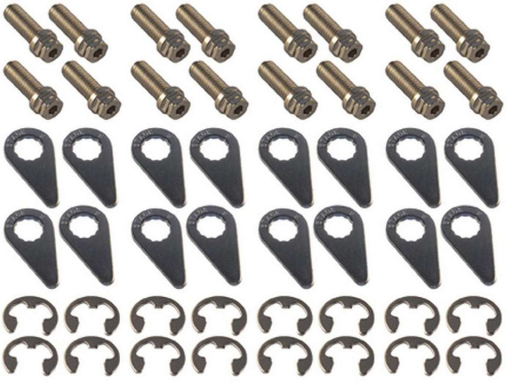 STAGE 8 FASTENERS 8952 - S/S Header Bolt Kit - 6pt. 3/8-16 x 1in (16) image
