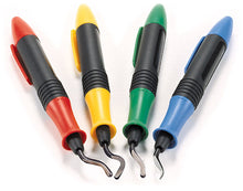 Load image into Gallery viewer, SHAVIV USA 29114 - Deburring Kit 4pc Glo- Burr Handykit image