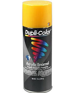 DUPLI-COLOR/KRYLON DA1663 - School Bus Yellow Enamel Paint 12oz image