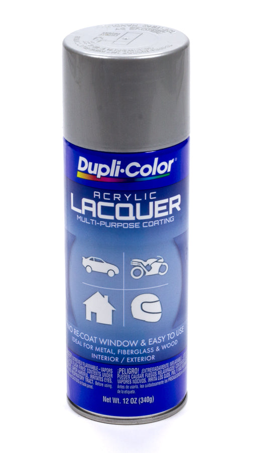 DUPLI-COLOR/KRYLON DAL1679 - Silver Metallic Lacquer Paint 12oz image