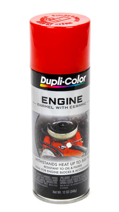 DUPLI-COLOR/KRYLON DE1653 - Red Engine Paint 12oz  image