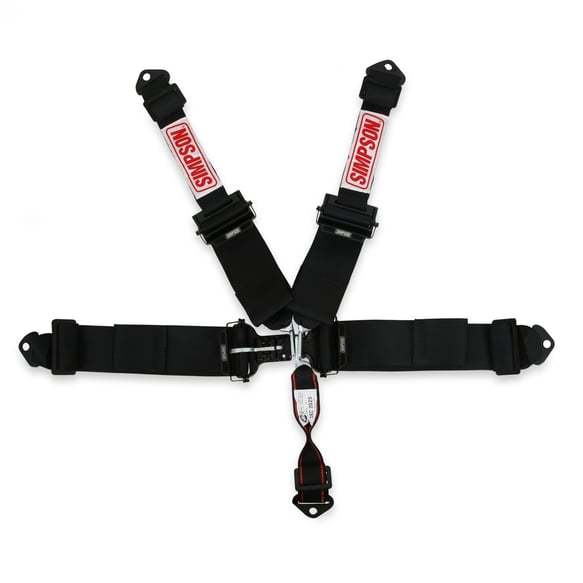 SIMPSON SAFETY 132LD5WB - Harness 5pt LL Pull-Down 3in / 2in Hans Shldr image