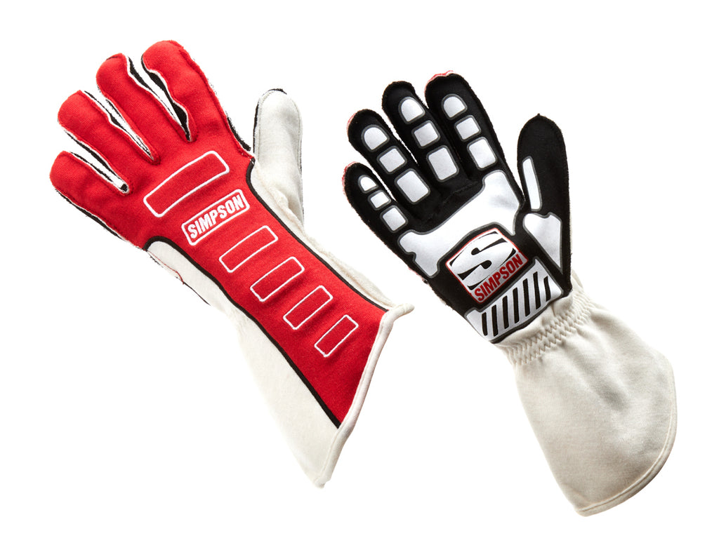 SIMPSON SAFETY 21300LR-O - Competitor Glove Large Red Outer Seam image