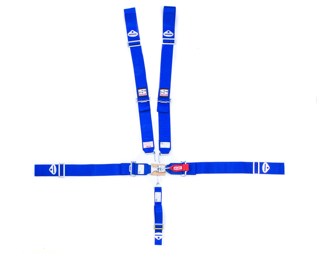 SIMPSON SAFETY 29043BL - 5-pt Sport Harness Systm LL P/D B/I Ind 55in image