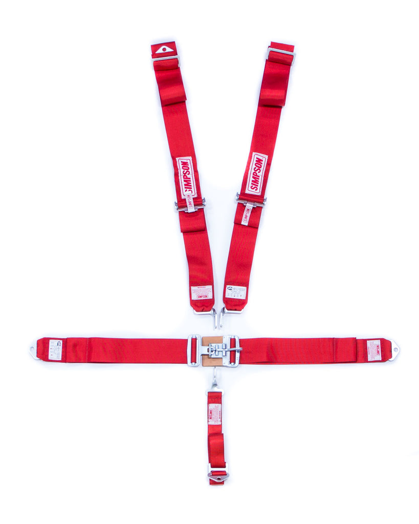 SIMPSON SAFETY 29073RD - 5-PT Harness System FX P/D B/I Ind 62in image