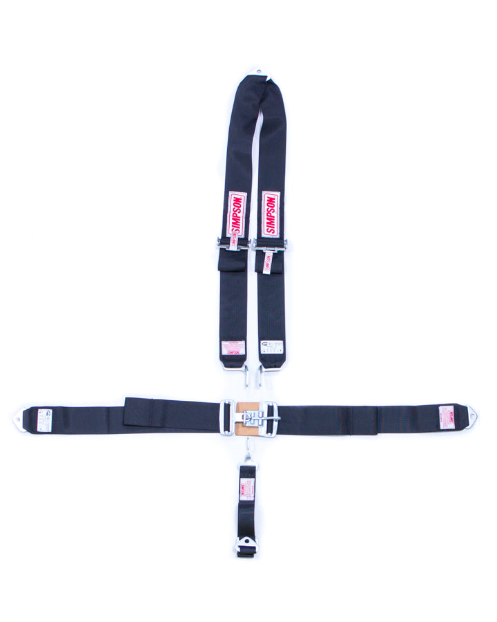 SIMPSON SAFETY 29074BK - 5-PT Harness System FX P/D B/I V 62in image