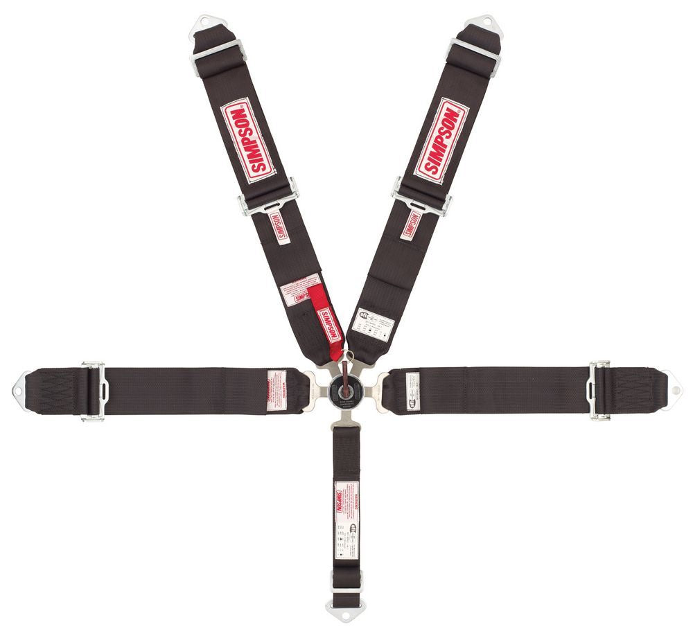 SIMPSON SAFETY 29104BK - 5pt Harness System CL P/U B/I Ind image