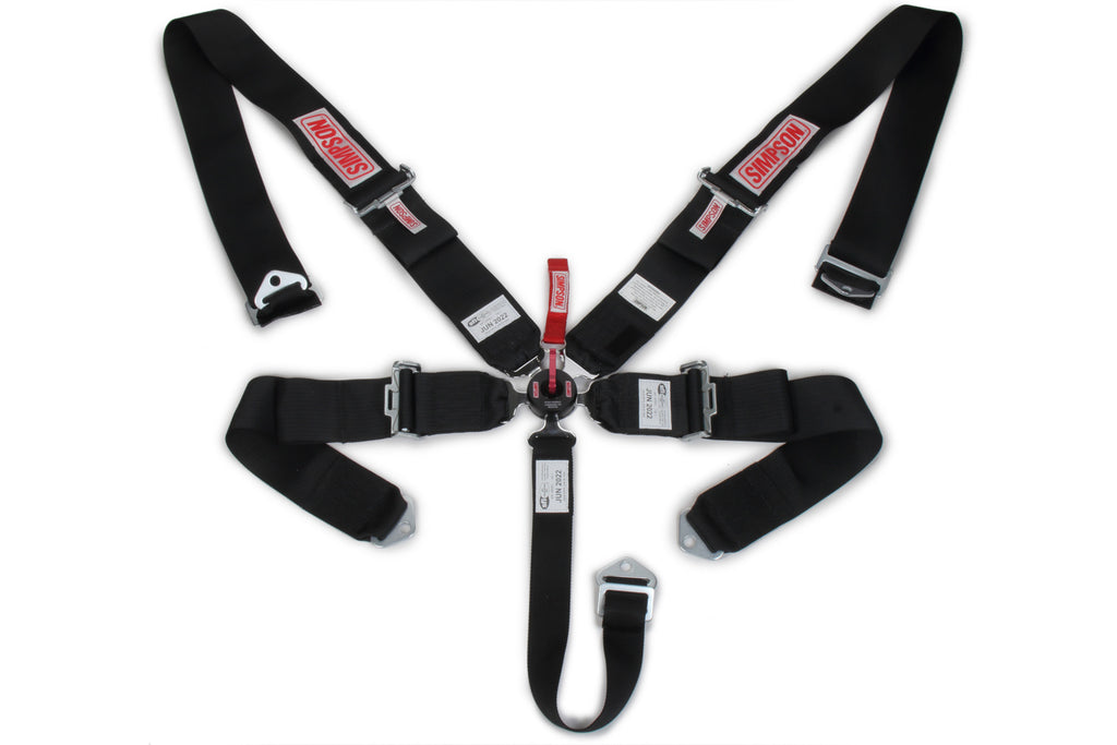 SIMPSON SAFETY 29110BK - 5-PT Harness System CL P/D B/I Ind 55in image