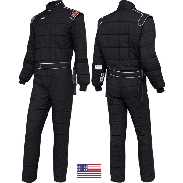 SIMPSON SAFETY 4802231 - Suit Black Medium Drag SFI-20 image