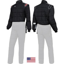 Load image into Gallery viewer, SIMPSON SAFETY 4802234 - Jacket Black Medium Drag SFI-20 image