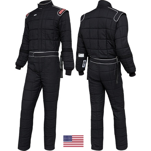 SIMPSON SAFETY 4902231 - Suit Black Medium Drag SFI-15 image