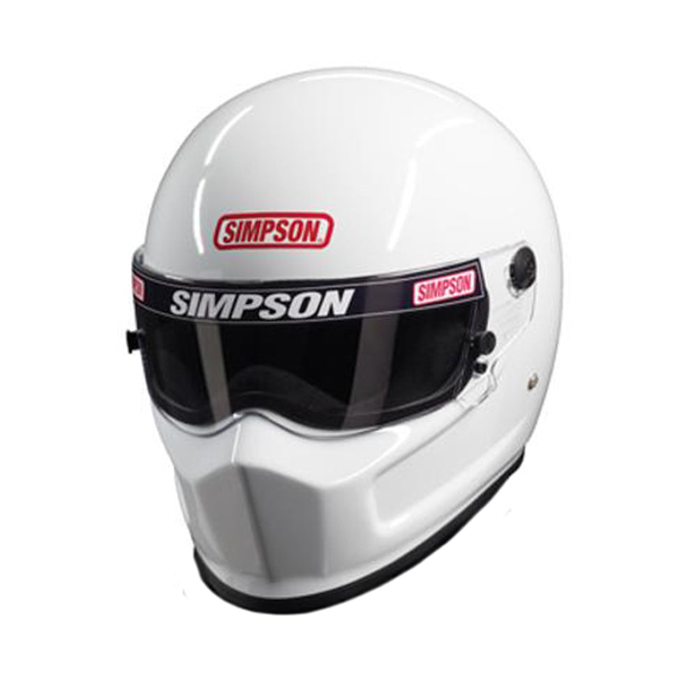 SIMPSON SAFETY 7210041 - Helmet Super Bandit X-Large White SA2020 image