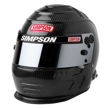Load image into Gallery viewer, SIMPSON SAFETY 770712C - Helmet Speedway Shark 7-1/2 Carbon SA2020 image