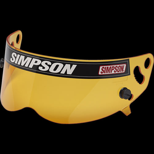 SIMPSON SAFETY 89403A - Shield Amber/BlueBlocker Bandits/ Diamond Back image