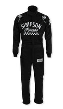 Load image into Gallery viewer, SIMPSON SAFETY CK02121 - Suit Checkers Small Black SFI 3.2A/5 image