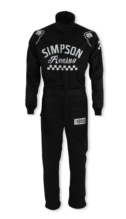 SIMPSON SAFETY CK02521 - Suit Checkers XX-Large Black SFI 3.2A/5 image