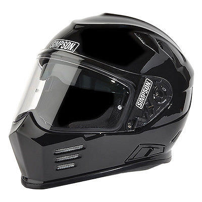 SIMPSON SAFETY GBDXL2 - Helmet Black DOT Ghost Bandit X-Large image