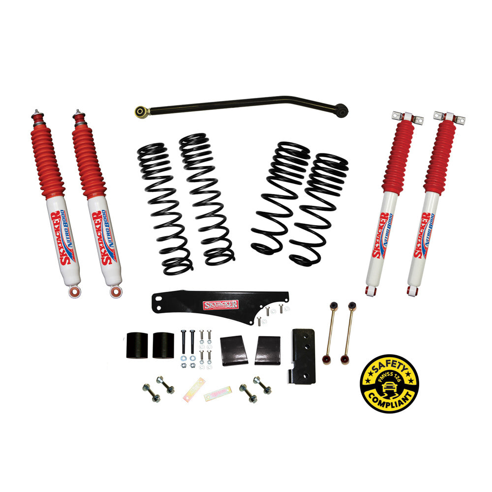 SKYJACKER JK40BPNLT - 07-18 Jeep Wrangler JK 3.5-4in Suspension Kit image
