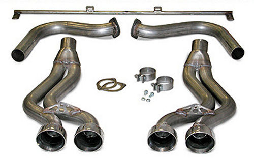 SLP PERFORMANCE 31049 - Loud Mouth Exh System 97-04 C5 Corvette image