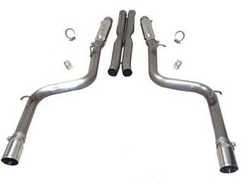 SLP PERFORMANCE D31005 - Exh System Loud Mouth II 05-14 SRT8 Charger/Magnu image
