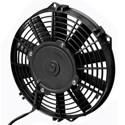 SPAL ADVANCED TECHNOLOGIES 30100344 - 9in Puller Fan 24V Straight Blade image