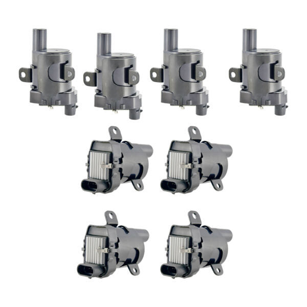 SPECIALTY PRODUCTS COMPANY 3011BK - Ignition Coil Blk GM LS2 Truck Set of 8 image