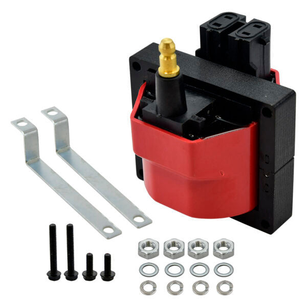 SPECIALTY PRODUCTS COMPANY 3052 - Ignition Coil 85-96 GM EFI Dual Connector Red image