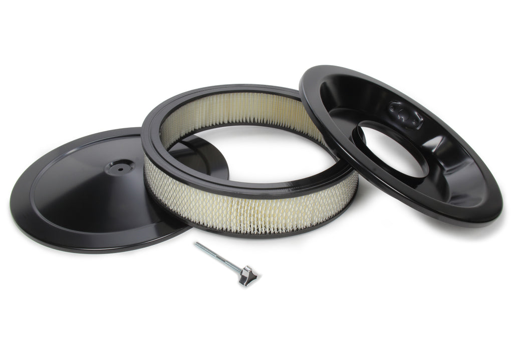 SPECIALTY PRODUCTS COMPANY 4300BK - Air Cleaner Kit  14in X 3in with High Dome Top image