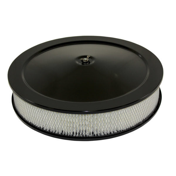 SPECIALTY PRODUCTS COMPANY 4302BK - Air Cleaner Kit  14in X 3in with High Dome Top image