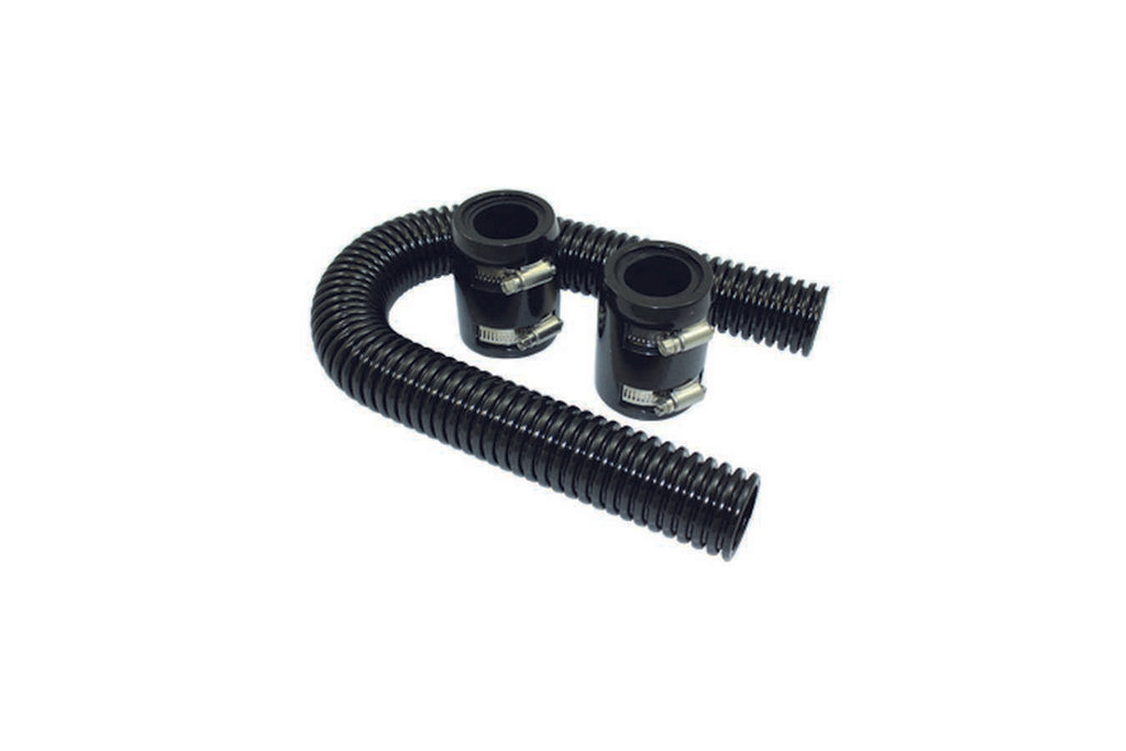 SPECIALTY PRODUCTS COMPANY 6452 - Radiator Hose Kit  24in w/Aluminum Caps Black image