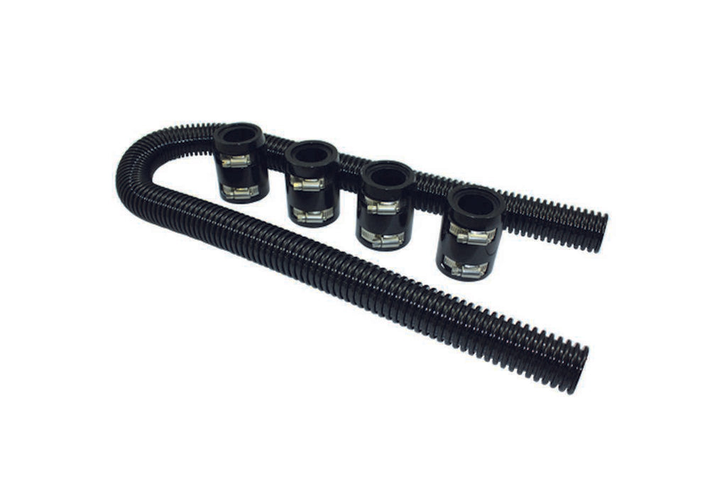 SPECIALTY PRODUCTS COMPANY 6454 - Radiator Hose Kit  48in w/Aluminum Caps Black image