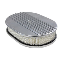 Load image into Gallery viewer, SPECIALTY PRODUCTS COMPANY 6490 - Air Cleaner Kit  12in X 2in Oval Half Finned Top image