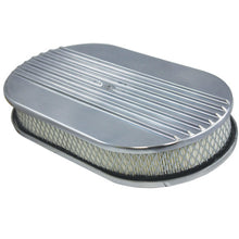 Load image into Gallery viewer, SPECIALTY PRODUCTS COMPANY 6491 - Air Cleaner Kit  15in X 2in Oval Half Finned Top image