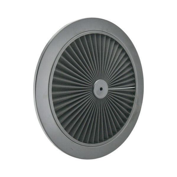 SPECIALTY PRODUCTS COMPANY 7110ABK - Air Cleaner Top 14in Flow-Thru Black Filter image