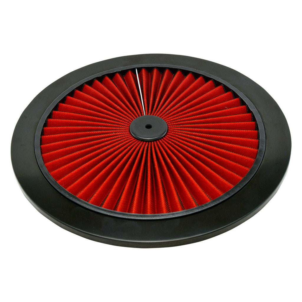 SPECIALTY PRODUCTS COMPANY 7110A - Air Cleaner Top 14in Flow-Thru Red Filter image