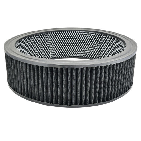 SPECIALTY PRODUCTS COMPANY 7144BK - Air Filter Element Wash able Round 14in x 4in image